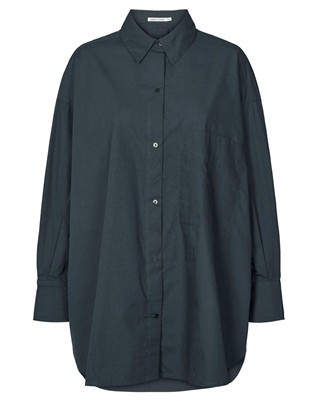 Noah Poplin Oversized Skjorte